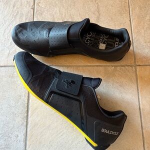SoulCycle Men's Black Cycling Shoe, bicycle shoes